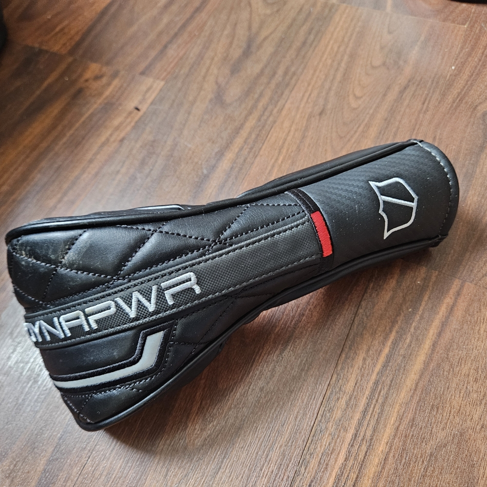 Golf Club Cover, Wilson Black and Red Dynapwr Headcover